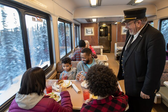 Alaska Railroad Aurora Winter Anchorage to Fairbanks One Way - What the $259 fare really buys you