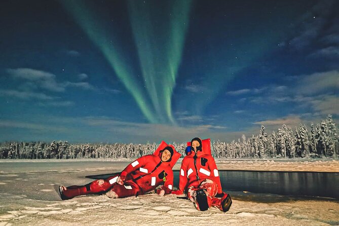 Aurora Arctic Ice Floating in Rovaniemi, Small-group - From central Rovaniemi to a frozen lake