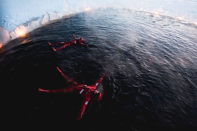 Aurora Arctic Ice Floating in Rovaniemi, Small-group - Waiting for the aurora without false promises