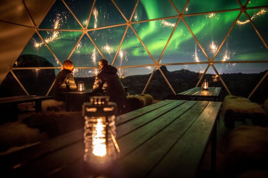 Aurora Basecamp: Northern Lights Nighttime Observation Tour - Key points at a glance