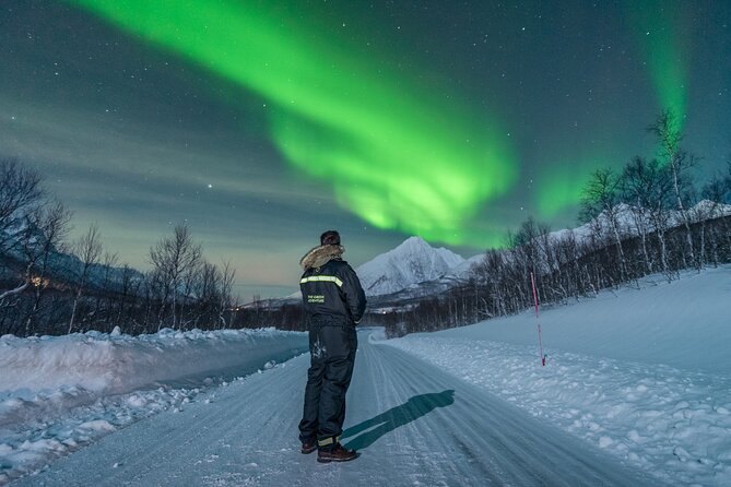 Aurora Hunt with the campfire and professional photographer - Professional photos under the northern lights