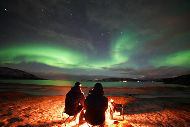 Aurora tour with free portrait and bonfire - What happens when the aurora is weak or hidden