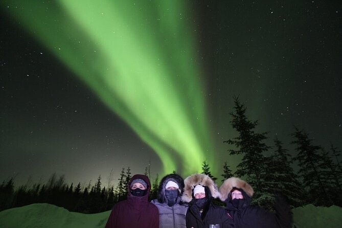 Aurora Viewing - Aurora Husky Lodge , Great view from top of the ridge - Why this lodge works better than waiting in a parking lot