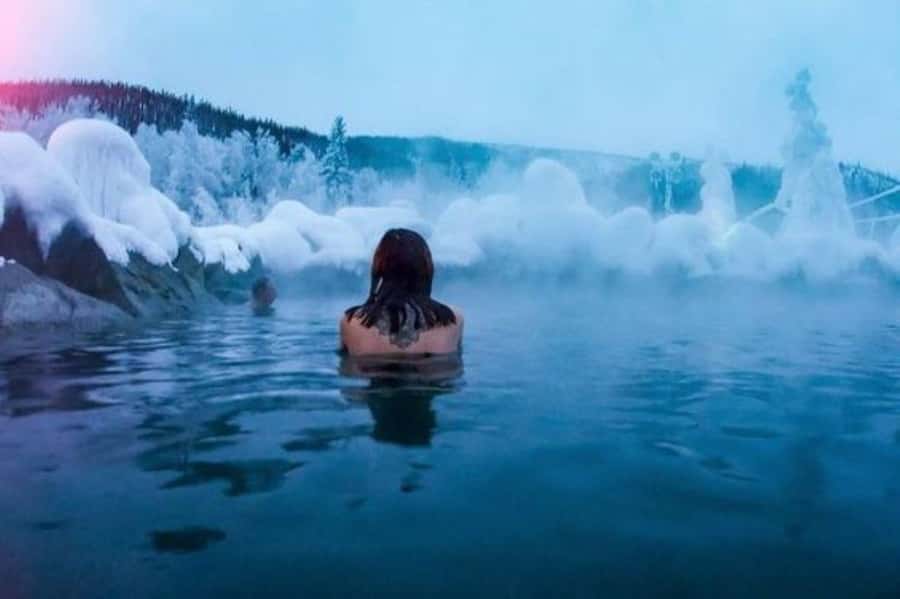 Fairbanks: Northern Lights and Chena Hot Springs Tour - Dinner at Chena Hot Springs