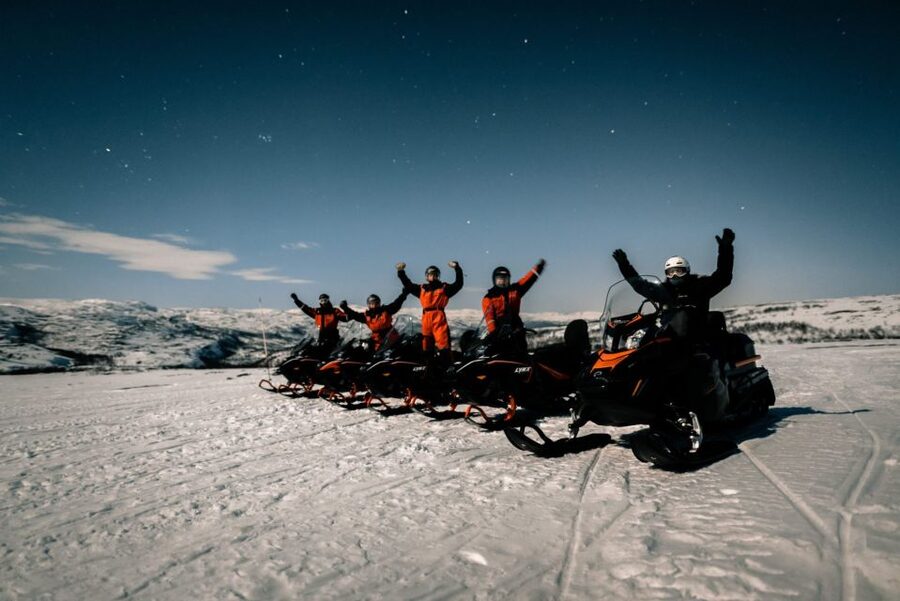 From Alta: Northern Lights Night Adventure By Snowmobile - Warm gear, fire stops, and staying comfortable