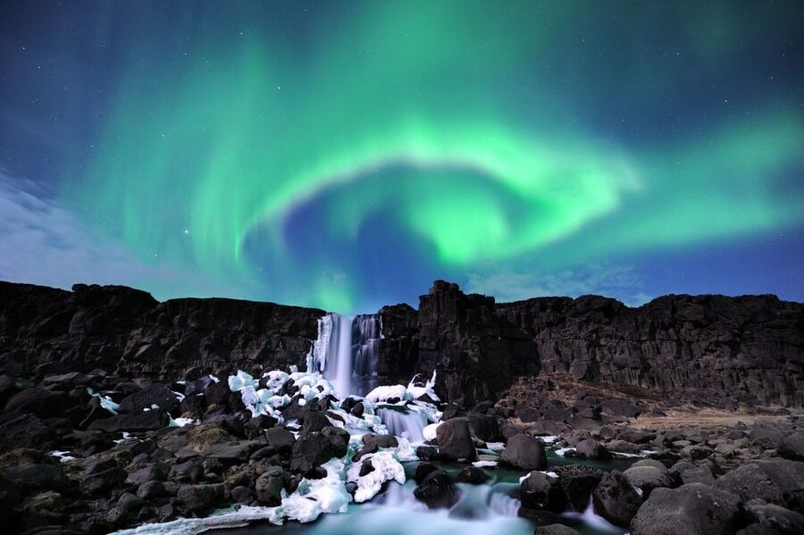 From Reykjavik: Golden Circle and Northern Lights Combo - Geysir and Strokkur: short, dramatic, and easy to visit