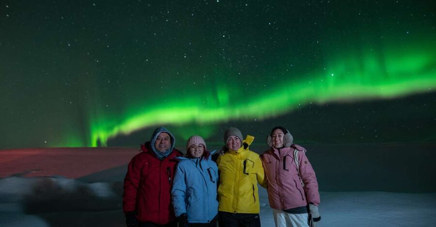 From Reykjavik: Northern Lights Guided Tour with Photos - Waiting beneath Iceland’s stars