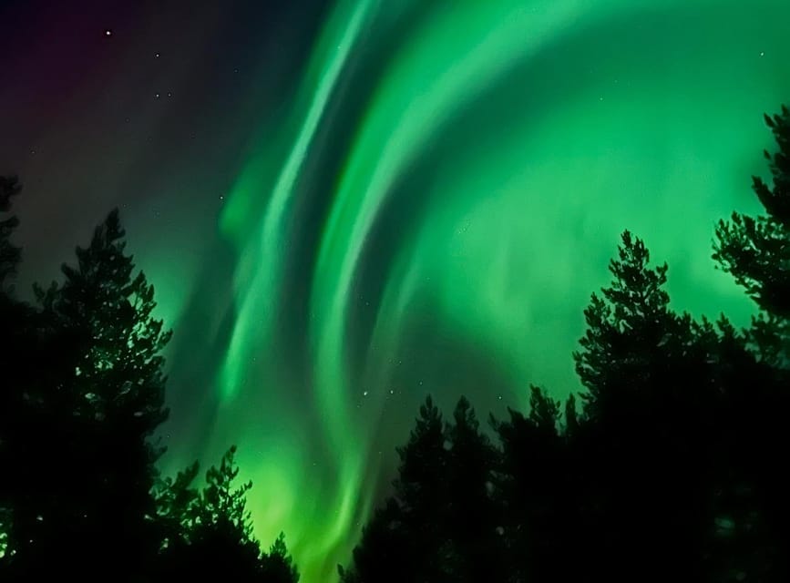From Rovaniemi: Lapland Aurora Hunt with Barbeque - The private lake and the Lappish barbecue