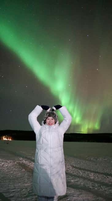 From Rovaniemi: Northern Lights Photo Tour with Pickup - Food, warmth, and time outside