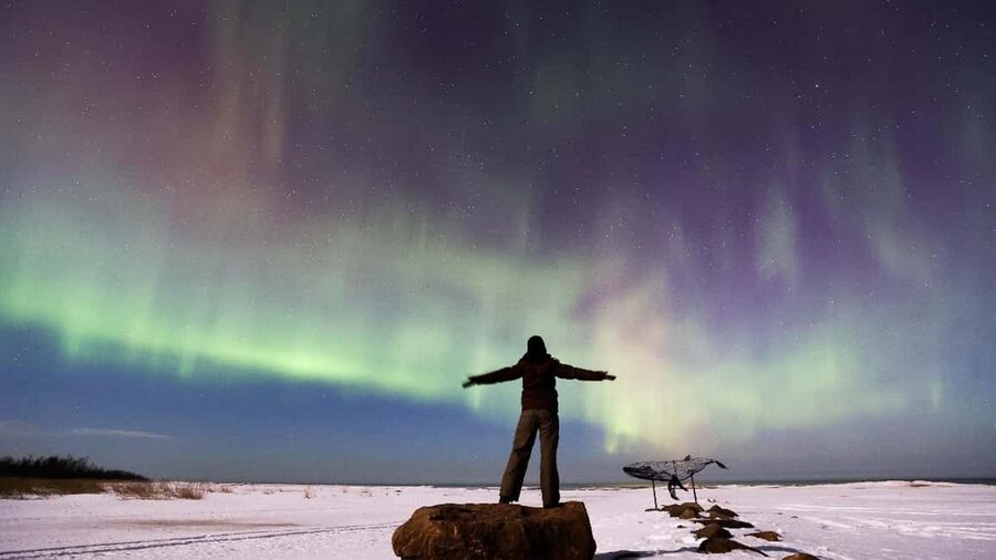 From Rovaniemi: Northern Lights Van Tour with Photos - Leaving Rovaniemi by minivan
