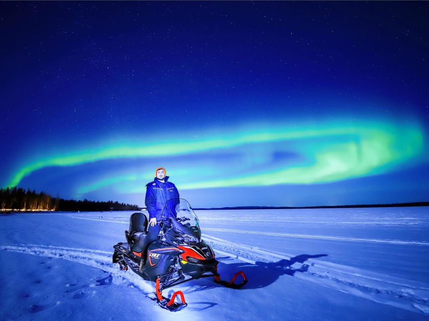 From Rovaniemi: Searching Aurora with Snowmobile - Riding beyond Rovaniemi after dark
