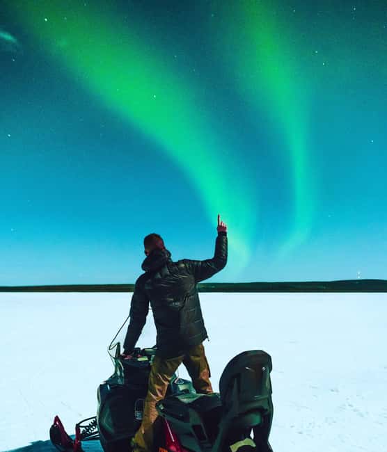 From Rovaniemi: Searching Aurora with Snowmobile - What happens during the 3.5-hour outing