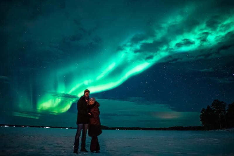 From Rovaniemi: Short Aurora Borealis Photography Expedition - Finnish stories beside the dark sky