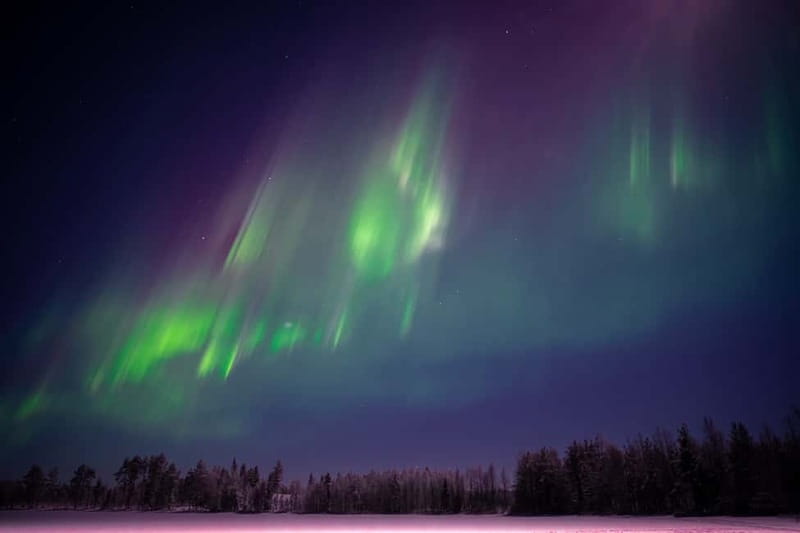 From Rovaniemi: Short Aurora Borealis Photography Expedition - A special New Year’s Eve possibility