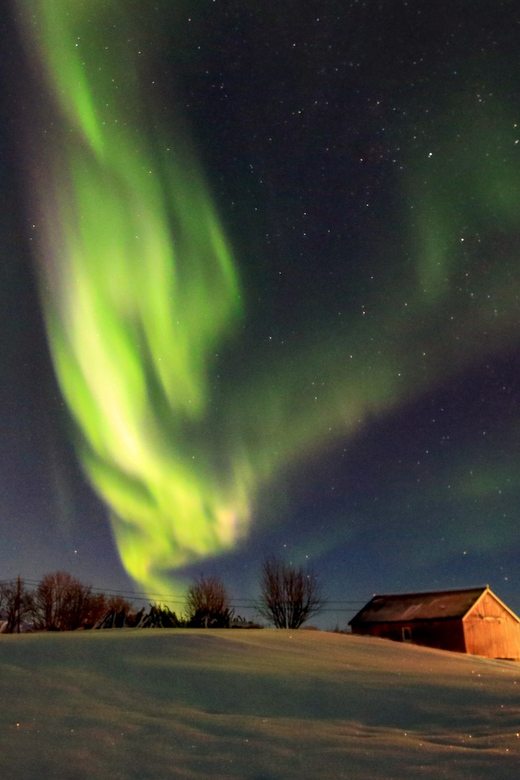 From Svolvaer: Private Northern Lights Search Trip - Leaving Svolvaer for the night