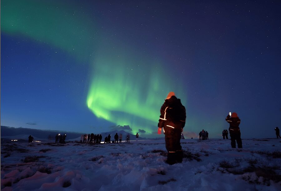 From Tromsø: Northern Lights Tour in Minibus with Photos - The 15-seat Mercedes Vito is both useful and limiting