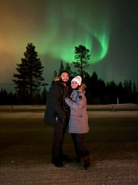 Guarantee Northern Lights Hunt by Minibus With Local Guide - Leaving Rovaniemi for darker skies