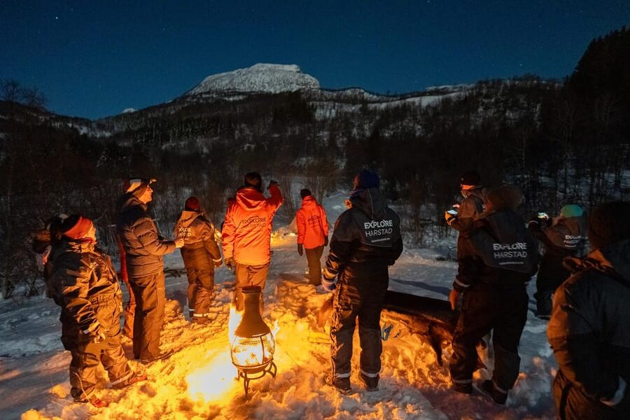 Harstad: Northern Lights Hunt on Hinnøya Island - Meeting near the Hurtigbåt pier