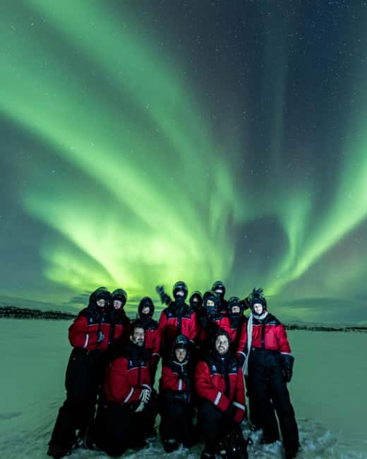 Kilpisjärvi: Northern Lights Snowmobile Tour with Photos - What the thermal outfit really includes