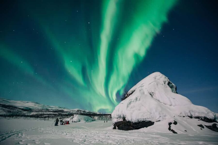 Kiruna: Northern Lights Chase with Car - Who will get the most from this evening