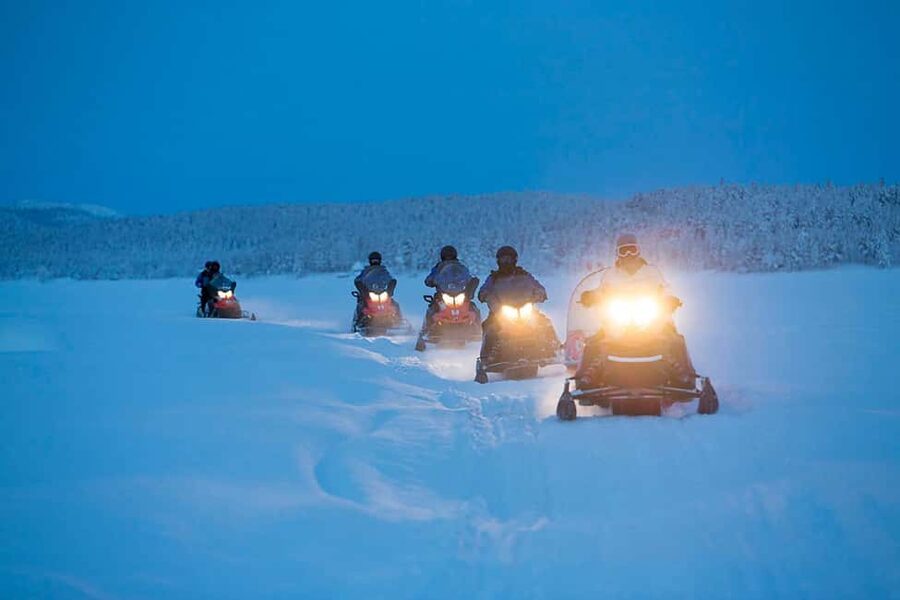 Kiruna: Northern Lights Snowmobile Tour with Dinner - Key points to know before booking
