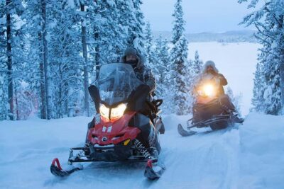 Northern Lights Snowmobile Tour with Transfer