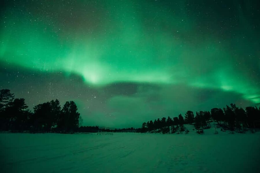 Kiruna: Northern Lights Snowmobile Tour - How the Northern Lights search works