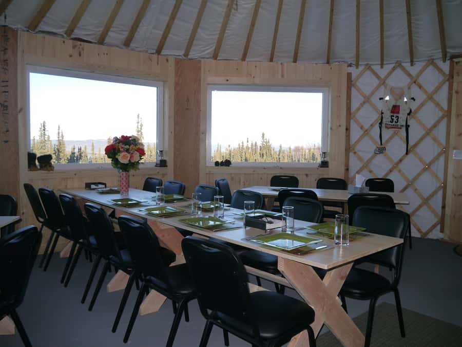 Late Night Yurt Dinner and Northern Lights - The five-hour evening, from pickup to aurora watch