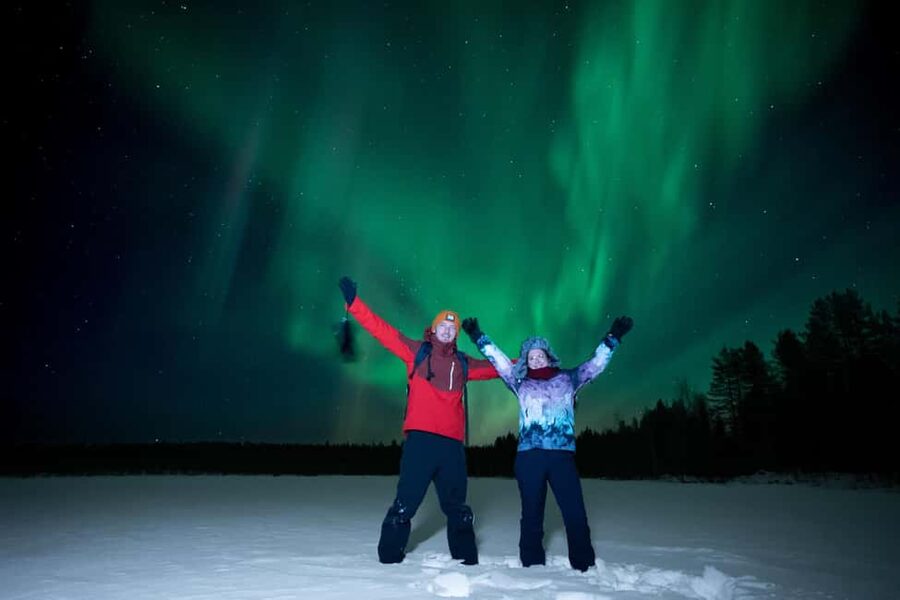 Levi: Best & Original Northern Lights Hunting & photography - Stop two: longer photography and camp time