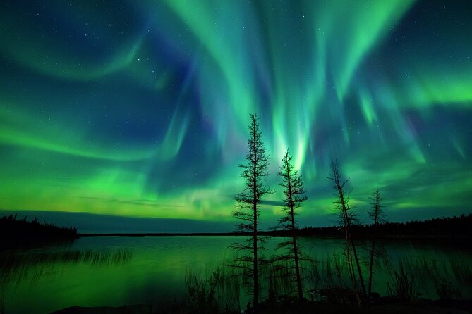 Levi Northern Lights Experience - Waiting for the aurora in Arctic cold