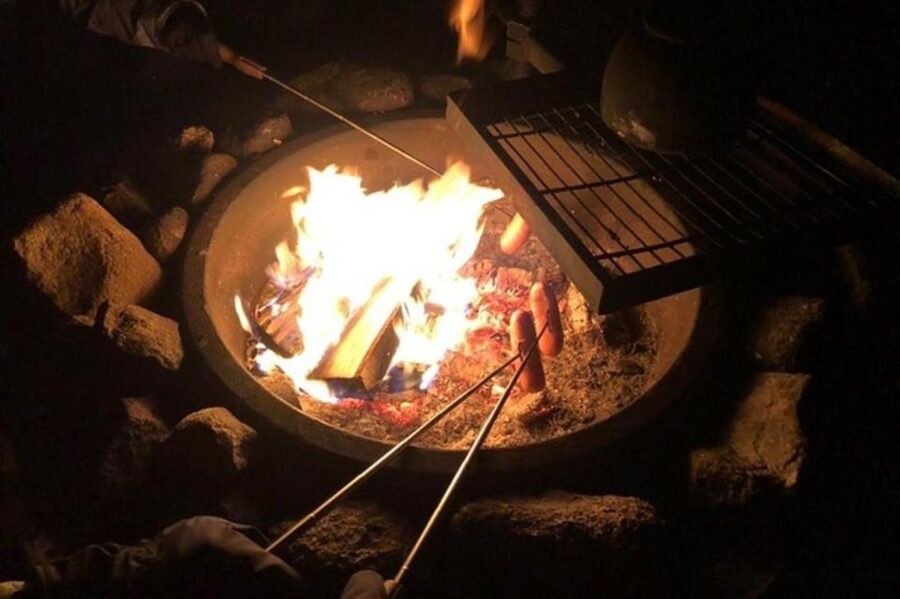 Levi: Northern Lights Hunt Including Campfire Snacks - The laavu and campfire are the real heart of the evening