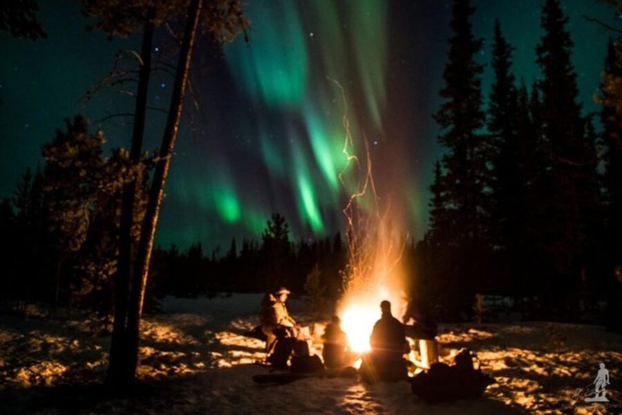 Levi: Northern Lights Hunt Including Campfire Snacks - Who will enjoy this evening most?