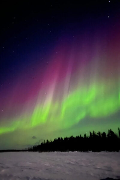 Northern Lights in Peace and Privacy – by Private Lake