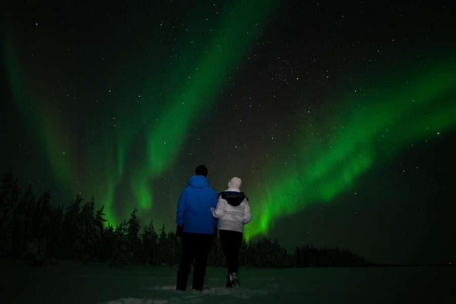 Levi: Northern Lights Sledge Ride - What the two-hour itinerary feels like