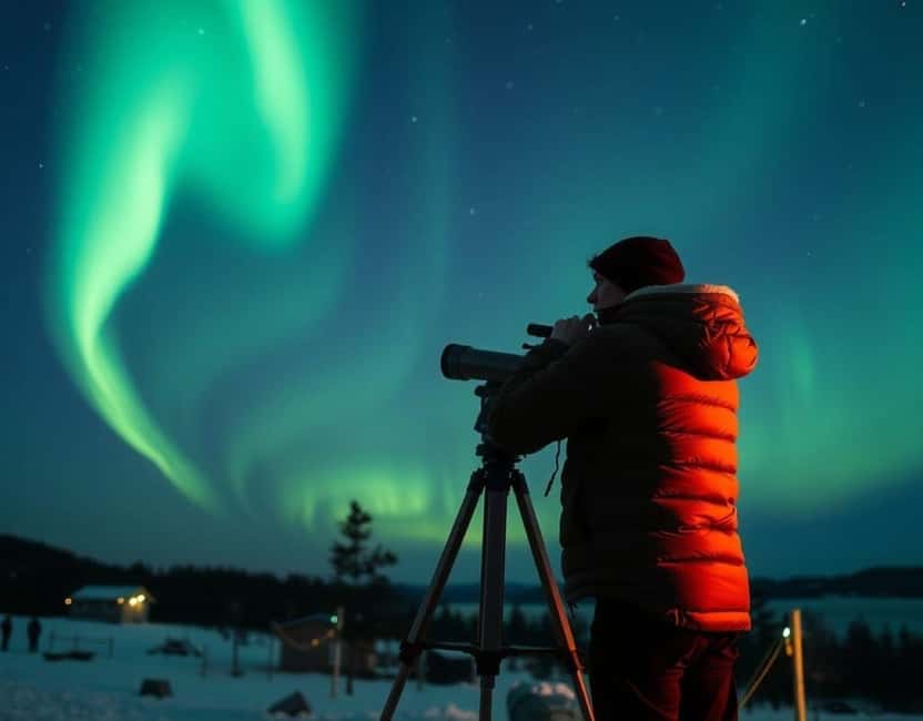 Levi: Northern Lights Tour and Stargazing by Telescope - Waiting for the aurora without wasting the evening