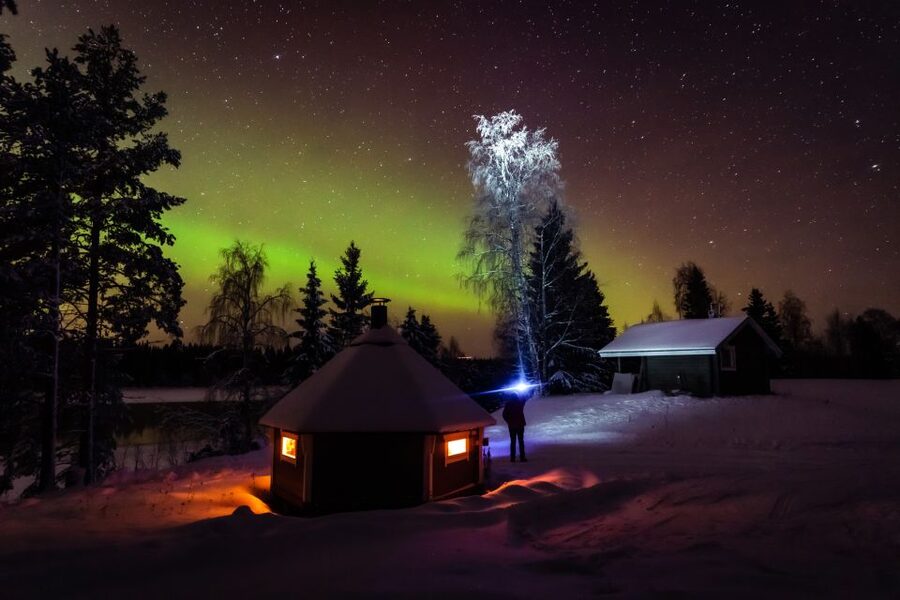 Levi: Northern Lights Tour by Minivan - Key points at a glance