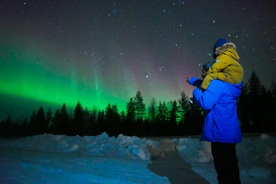 Levi: Northern Lights Tour with Guaranteed Sightings - Starting in Levi, then following the clear sky