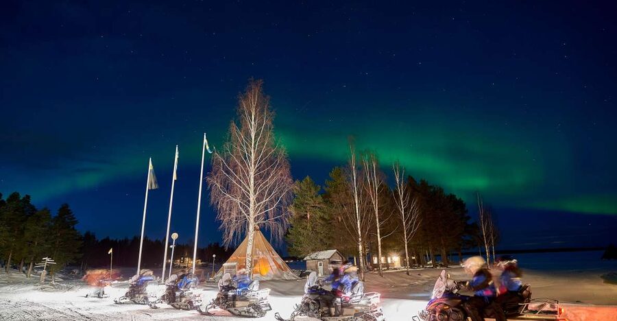Luleå : Northern lights snowmobile tour - Key points at a glance