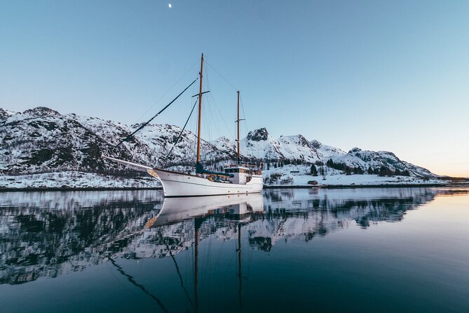 Luxury Northern Lights Yacht Cruise with Hot Tub from Tromsø - Reindeer soup, bread, and hot drinks