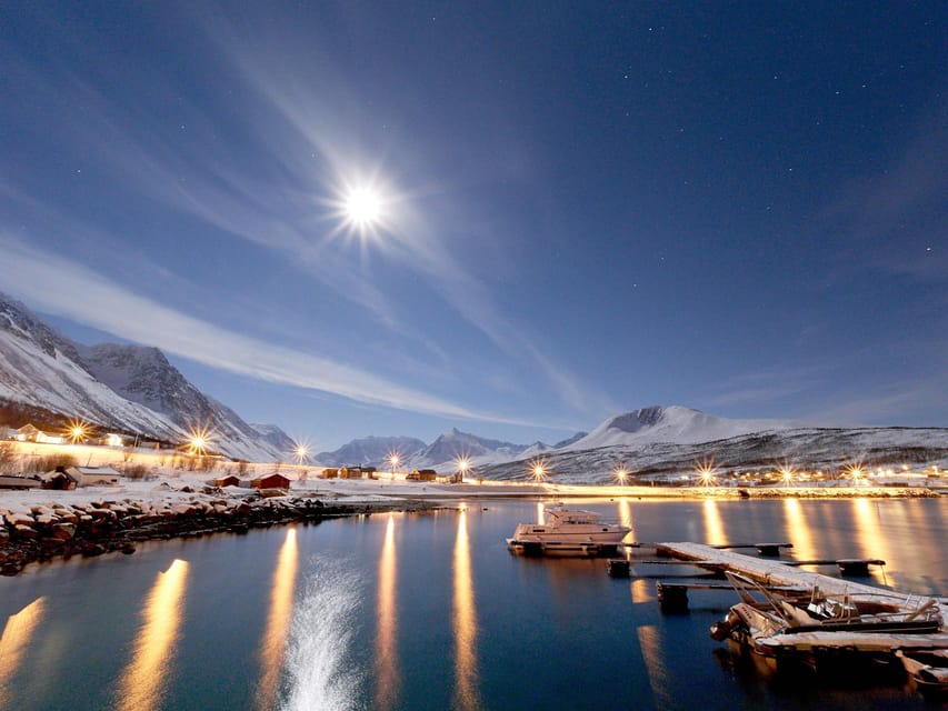 Lyngenalps: Northern Lights Snowmobile Safari - A Night Ride Beneath the Lyngenalps