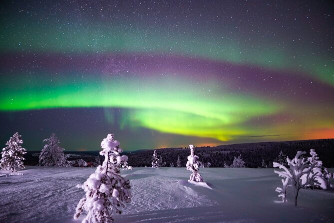 Night Snowshoeing Adventure under the Northern Lights - What the three hours look like