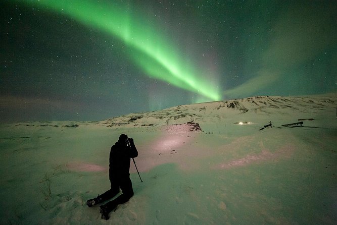 Northern Lights Bus Tour from Reykjavik with Hot Chocolate - Leaving Reykjavik for darker skies