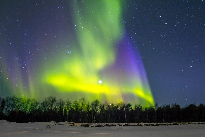 Northern Lights & Chena Hot Springs Tour - Chasing the northern lights after midnight