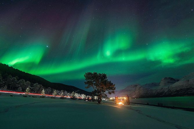 Northern Lights Minibus Chase from Tromsø with Chasing Lights - Campfires, hot drinks, and a proper pause
