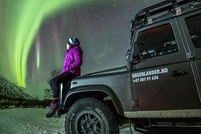 Northern Lights Private tour with your special ones - Greenlander - Chasing clear skies from Tromsø
