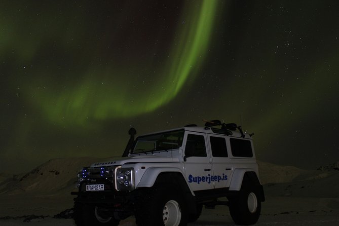 Northern Lights Superjeep Tour from Reykjavik - Waiting in the cold, with hot chocolate