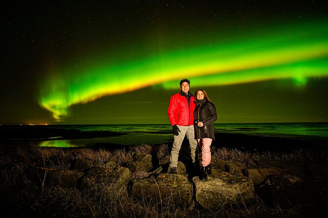 Northern Lights Tour with Photos, Snacks, Warm Snowsuits, Chairs - Leaving Reykjavík for a darker sky