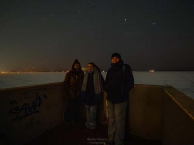 Oulu: Guided Night Walking Tour with Northern Lights Hunting