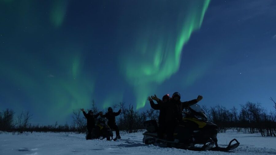 Premium Aurora Snowmobile Ride With Panoramic Views - Getting Ready for the Snowmobile Ride