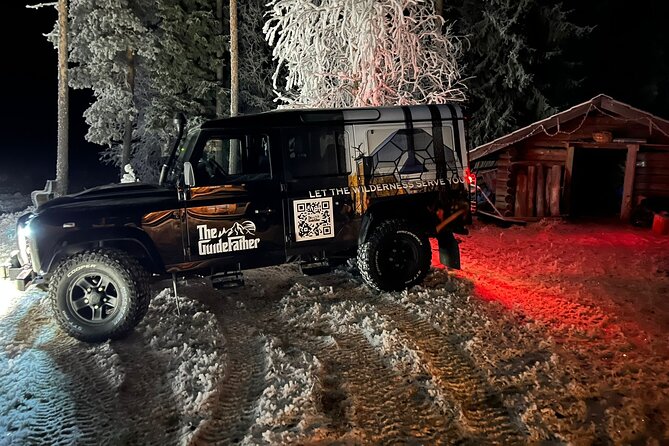 PRIVATE Party dinner in a Glass Igloo Under Northern Lights - Pickup in Rovaniemi takes care of the awkward part